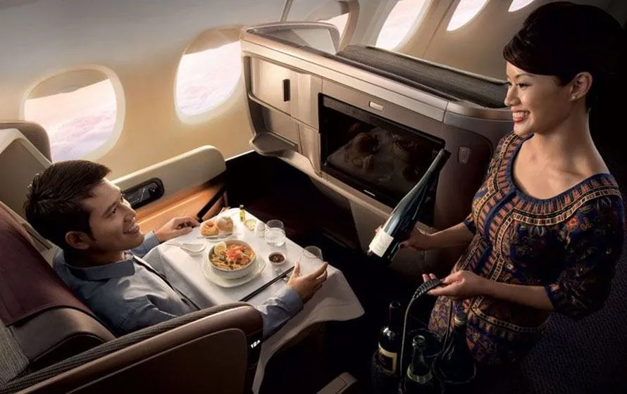 Singapore Airlines Business Class